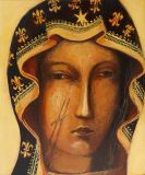Matka Boża Częstochowska, miniatura 10x12 cm